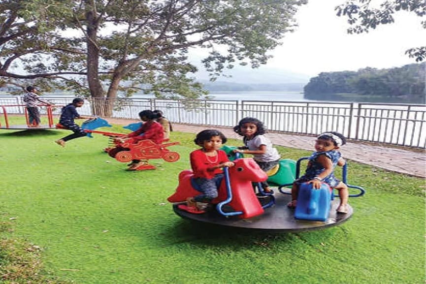 Childrens Park In MangalamDam Garden Opened Childrens Park In MangalamDam Garden Opened