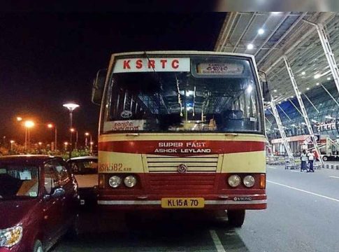 Attempt to molested Woman in KSRTC bus