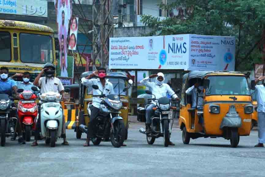 At 8.30 am every day, this whole town in Telangana stands still for the national anthem