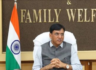Health Minister Calls Review Meeting With Five States In Omicron Situation