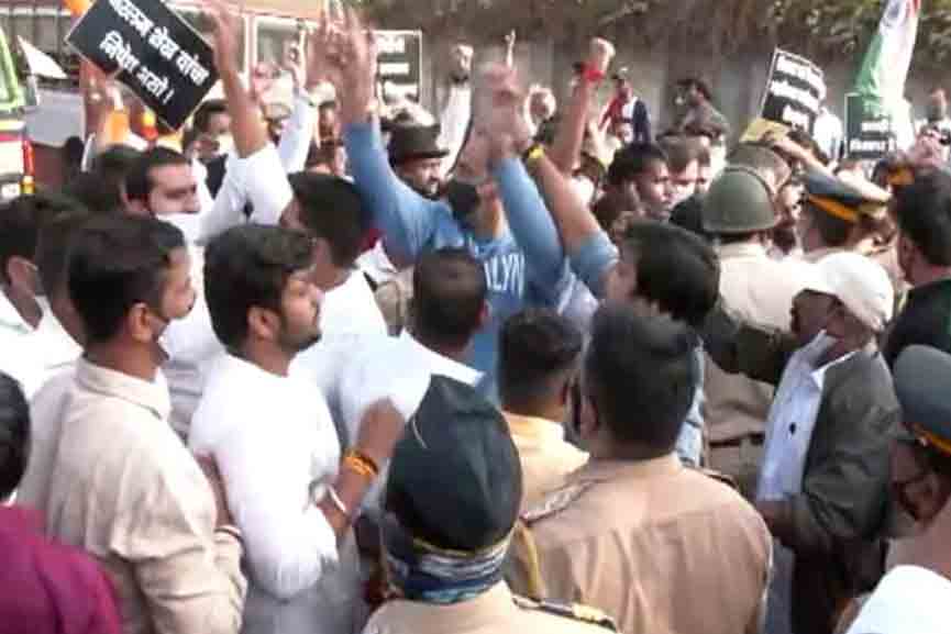 BJP-Protests-Over-Tipu-Sultan's-Name BJP Protests Over Tipu Sultan's Name For Park, Sena Says Nothing Decided