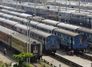 Train traffic control will continue in the state today