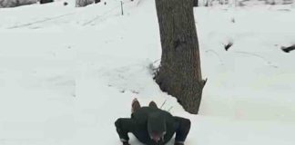 Viral video of a BSF Officer