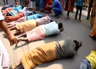 Ambedkar colony dalit families strike palakkad