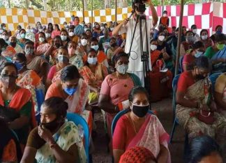 അമൃതാനന്ദമയി ആശ്രമത്തിൽ മാനദണ്ഡങ്ങൾ ലംഘിച്ച് കിറ്റ് വിതരണം; കേസ് Amritanandamayi-ashram