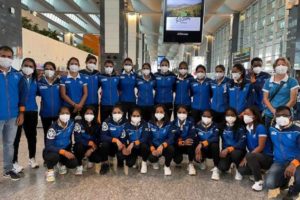 Indian women's hockey team-oman