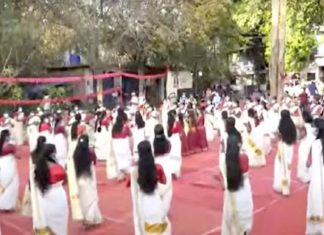 വീണ്ടും സിപിഎമ്മിന്റെ തിരുവാതിര, പങ്കെടുത്തത് നൂറിലേറെ പേർ; രൂക്ഷവിമർശനം