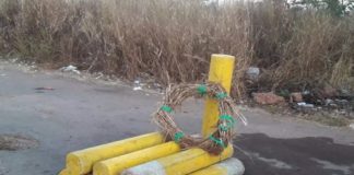 സർവേക്കല്ലുകൾ പിഴുതുമാറ്റി റീത്ത് വെച്ച സംഭവം; പോലീസ് കേസെടുത്തു The incident where the survey stones were removed and the wreath was laid