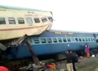 ബികാനീർ എക്സ്പ്രസ് പാളം തെറ്റൽ; മരണം ഒൻപതായി Train collapses