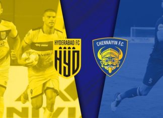 ഐഎസ്എൽ; ജയം തേടി ഹൈദരാബാദ്, വെല്ലുവിളി ഉയർത്തി ചെന്നൈയിൻ hyderabad-fc-vs-chennaiyin