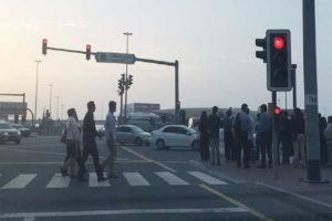 Fine For Crossing Busy Roads Illegally In Abu Dhabi