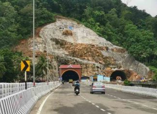 Test blasts on kuthiran tunnel at 2 p.m .; Traffic control