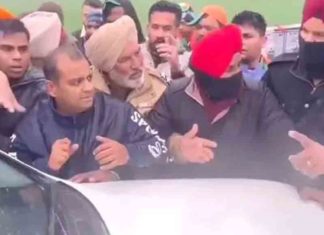 Punjab Deputy Chief Minister's car was stopped and 'Modi Zindabad' was forcibly shouted