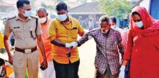 വയോധികന് കൈത്താങ്ങായി പോലീസും പഞ്ചായത്തും; ചികിൽസയും സംരക്ഷണവും ഉറപ്പായി Police and panchayat support the old man; Treatment and care are guaranteed