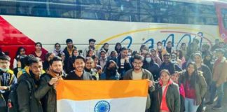 First mission flight departs from Ukraine; 19 Malayalees in the group