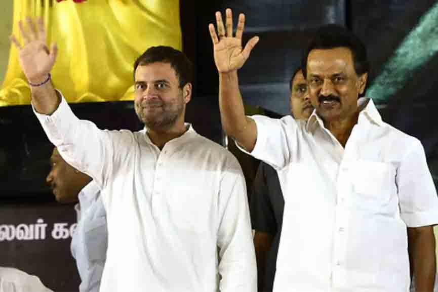 MK-Stalin's-Book As Rahul Gandhi Launches Book On MK Stalin, An Opposition Get-Together