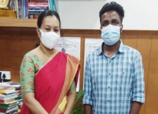 Unni visit health minister