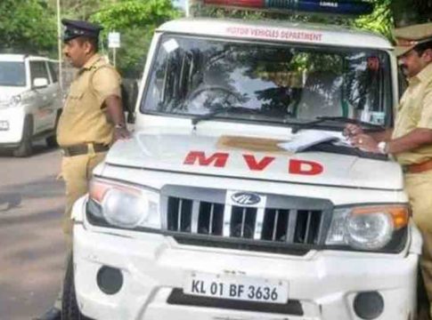 Department of Motor Vehicles locks bus without conductor