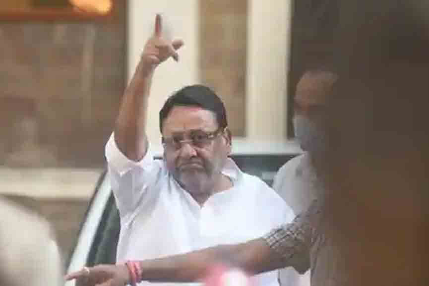 Nawab-Malik Nawab Malik remanded in ED custody till March 3; Uddhav's government rejects resignation