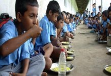 controversial order of School noon meal scheme