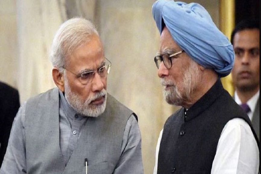 modi-manmohan formal prime minister manmohan singh against bjp