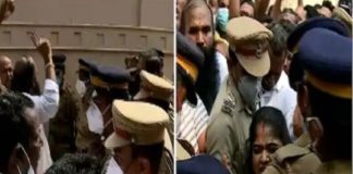 കെ റെയിൽ കല്ലിടൽ; കണ്ണൂർ താനയിൽ നാട്ടുകാരുടെ പ്രതിഷേധം- അറസ്റ്റ് K rail stone laying