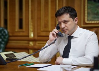 Ukraine's President Volodymyr Zelenskiy