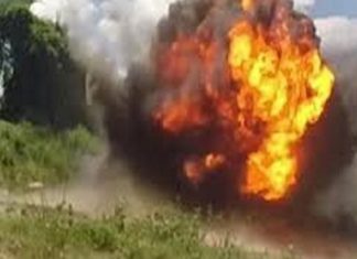 Bomb attack in kannur