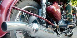 sound change for two-wheelers; Special inspection today