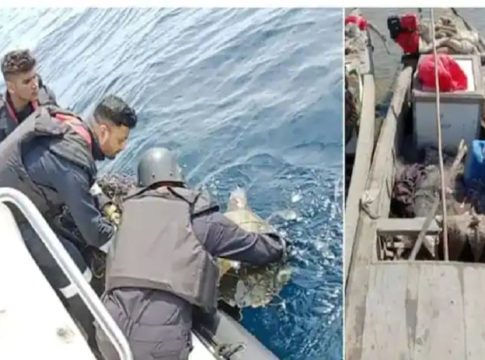 ഗുജറാത്ത് തീരത്തെ പാക് ബോട്ടുകൾ; 6 പാകിസ്ഥാൻ സ്വദേശികൾ കസ്റ്റഡിയിൽ 6 Pak Natives Were Arrested In Gujarat And 11 Pak Boats Seized