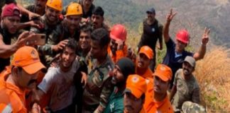 Young man trapped in cave at Palakkad