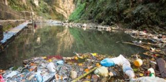 waste dump into river complaint