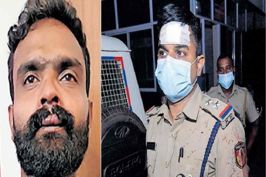 goonda attack goonda attack against police in kasargod