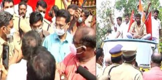 പ്രതിഷേധം കടുത്തു; കൊല്ലത്ത് കല്ലിടൽ നടപടികൾ നിർത്തിവെച്ചു he silver lin process in Kollam has been stopped