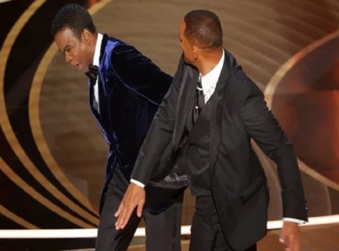 will smith slapping chris rock at the oscar