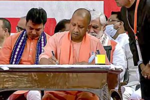 Yogi Adityanath sworn in; 31 newcomers to the cabinet, 5 women