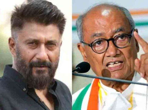 Vivek Agnihotri says Bhopalis are assumed to be homosexuals, Digvijaya Singh hits back