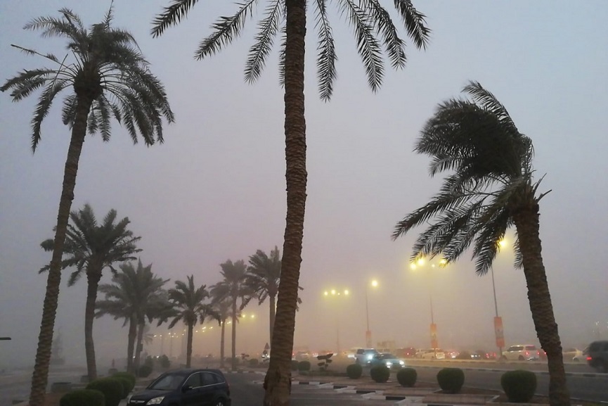 Heavy Wind In Qatar And Temperature Will Be Decrease Heavy Wind In Qatar And Temperature Will Be Decrease