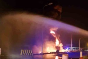 Houthi attack on a populated area in Saudi Arabia