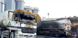 യുഎഇയിലെ അജ്മാനിൽ 10 ടാങ്കറുകൾ കത്തിനശിച്ചു Ten Trucks Destroyed Due To Fire In UAE