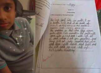 'Putt breaks ties'; Third grader's answer sheet goes viral