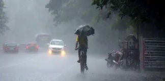 Heavy rain In Thrissur