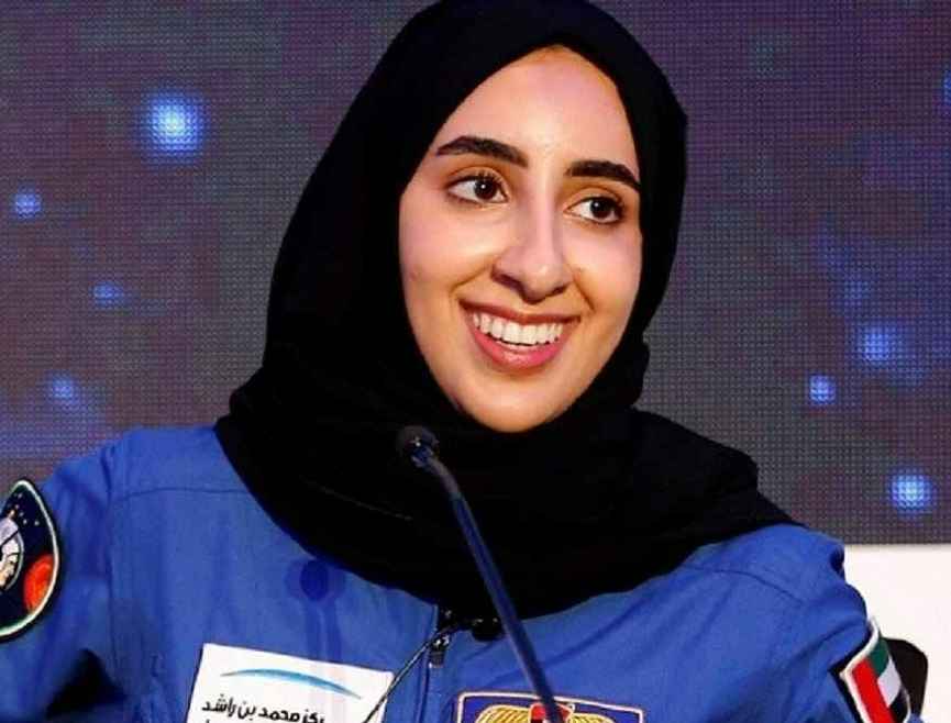 Astronaut Nora al Matrooshi with Hijab