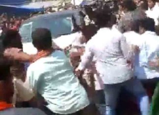Odisha-MLA's-Car-Runs-Into-Crowd