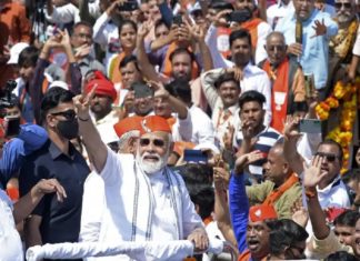 അയോധ്യയിൽ ഉൽഘാടന മാമാങ്കത്തിന് തുടക്കം; പ്രധാനമന്ത്രിയുടെ റോഡ് ഷോ ഇന്ന്