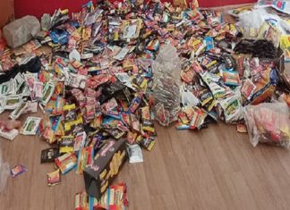 Tobacco Products Seized From Kozhikode