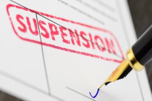 Suspension of four teachers