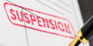 Suspension of teacher