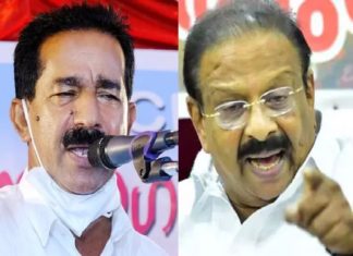 sudhakaran against cv varghese