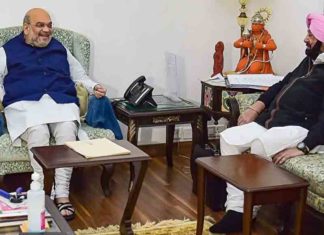 Punjab Assembly elections; Amarinder Singh meets Amit Shah